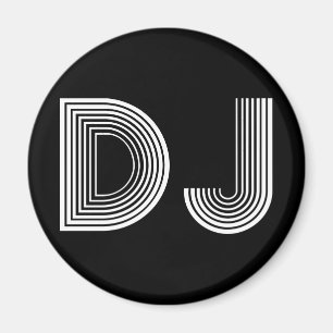 Aimant DJ vintage
