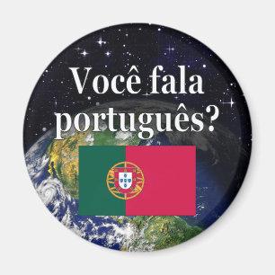 Aimant Do you speak portuguese ? Flag