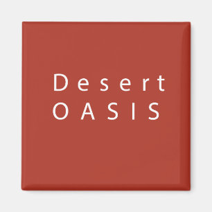 Aimant d'OASIS de désert