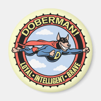 Aimant Doberman !