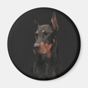 Aimant Doberman Pinscher