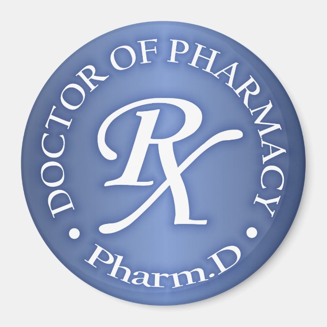Aimant Docteur en pharmacie (Devant)