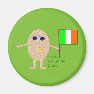 Aimant d'oeuf irlandais patriotique