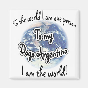 Aimant Dogo Argentino World 2