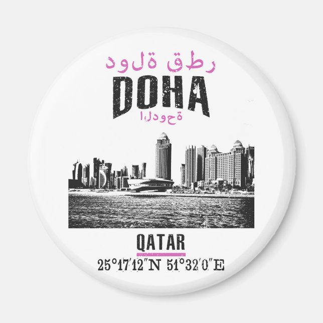 Aimant Doha (Devant)