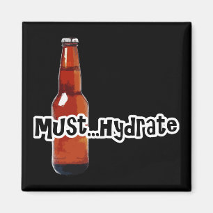 Aimant Doit Hydrater La Bouteille De Bière