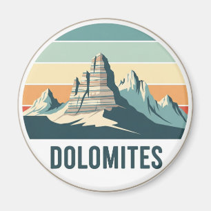 Aimant Dolomites Italie Voyage