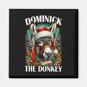 Aimant Dominick L'âne Drôle Noël Italien Christ