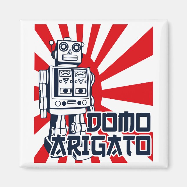 Aimant Domo Arigato (Devant)