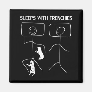 Aimant Don de chien   Couches Avec Français