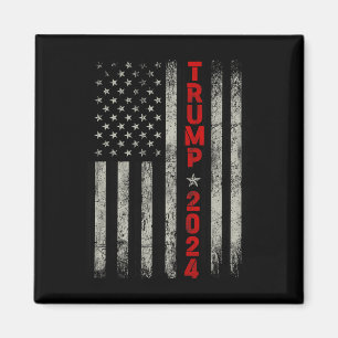 Aimant Donald Trump 2024 Reprendre le drapeau américain à