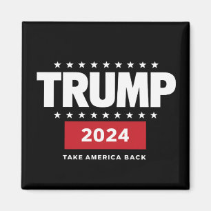 Aimant Donald Trump 2024 Reprenez l'élection America Back