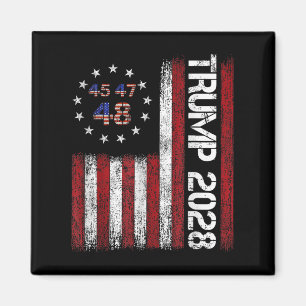 Aimant Donald Trump 2028 Trump 45 47 48e Président améric