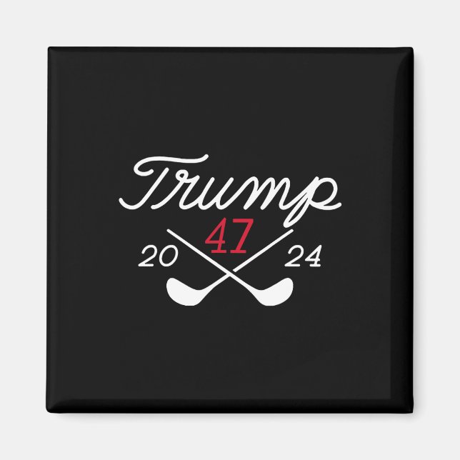 Aimant Donald Trump 47 2024 (Devant)