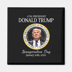 Aimant Donald Trump 47e investiture du président 2025 Sup