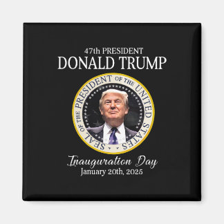 Aimant Donald Trump 47e investiture du président 2025 Sup
