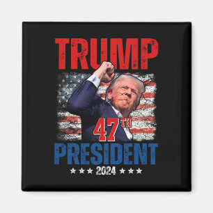 Aimant Donald Trump 47ème Président 2024 Trump Inaugurati