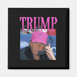 Aimant Donald Trump drôle me manque Pourtant Y2k Vintage 