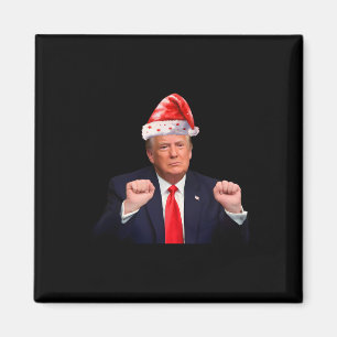 Aimant Donald Trump Noël drôle Président 47 Trump Sa