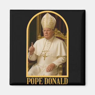 Aimant Donald Trump Pape Trump Satire politique Funn