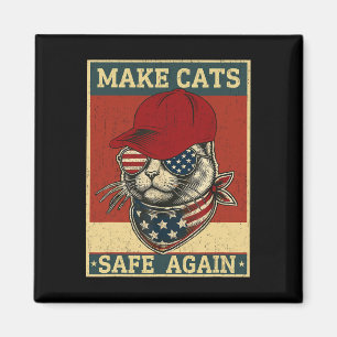 Aimant Donald Trump Rend Les Chats Sûrs À Nouveau Chapeau