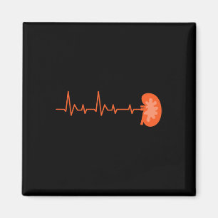 Aimant Donateur - Ekg Heartbeat Organ Kidney Disease Awar