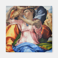 Doni Tondo, Doni Madona (détail), Michel-Ange, 15