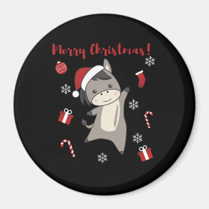 Aimant Donkey Christmas Donkeys