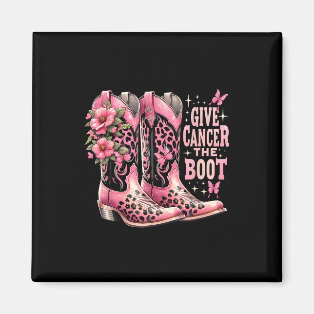 Aimant Donner Cancer Les Boot Westers Cowgirl Boots (Devant)