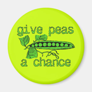 Aimant Donnez à des pois une occasion humour drôle