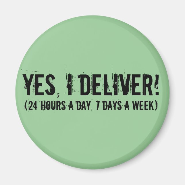 Aimant Dons amusants pour obstétriciens et sages-femmes (Devant)