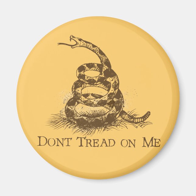 Aimant Don't Tread on Me (Devant)