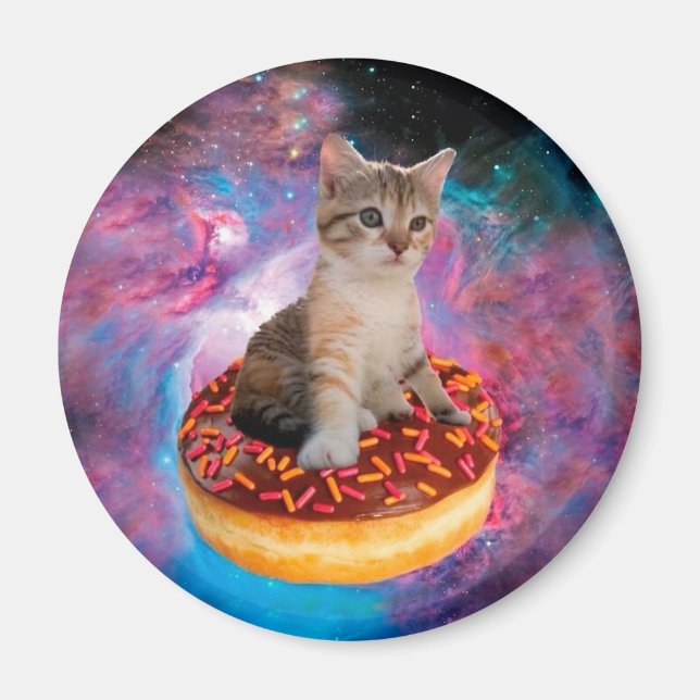 Aimant Donut Cat (Devant)
