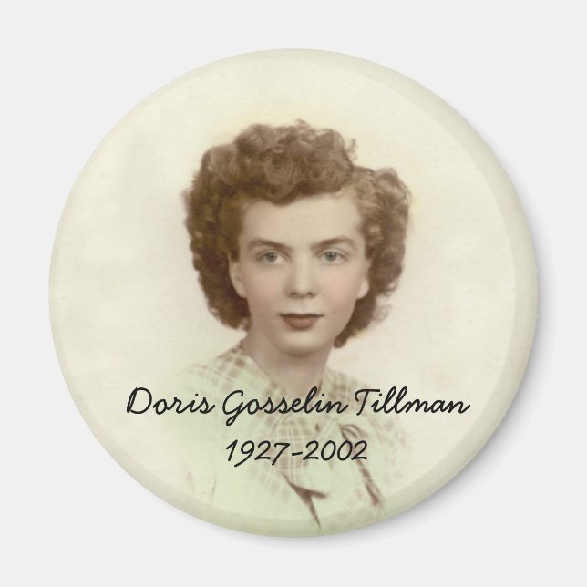 Aimant Doris Gosselin Tillman (Devant)