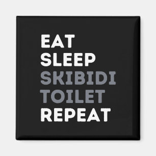 Aimant Dormir Skibidi Toilet Répéter Funny Skibidi Toil