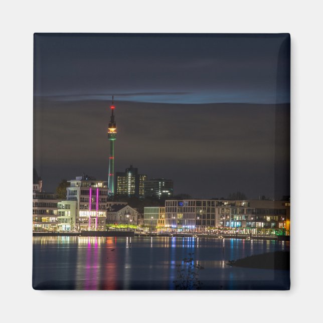 Aimant Dortmund, la nuit de l'horizon en Allemagne (Devant)