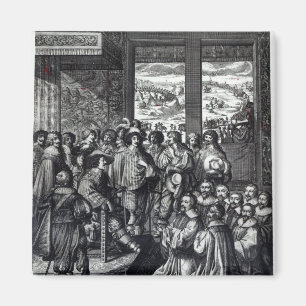 Aimant Dos de Louis XIII du siège de La Rochelle