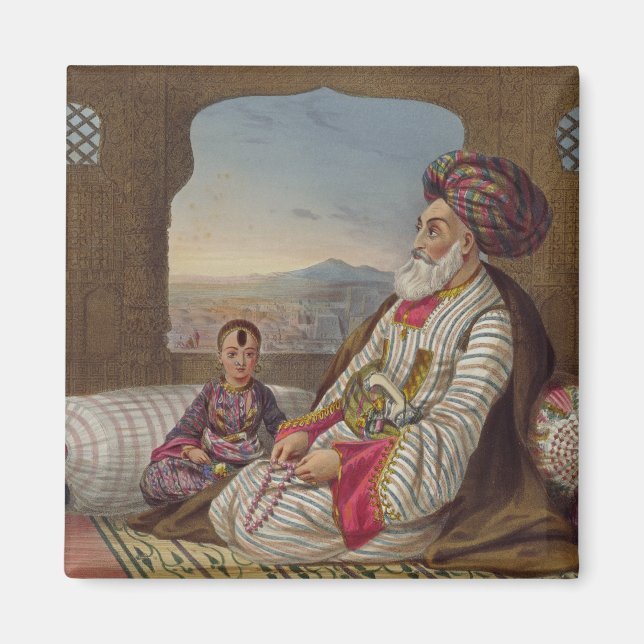 Aimant Dost Mahommed (1793-1863) Roi de Caubul et son Y (Devant)