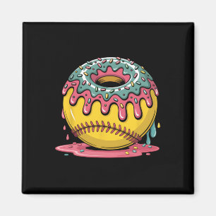 Aimant Douce Drip Donut Dessert Douce Joueur de Sport Fan