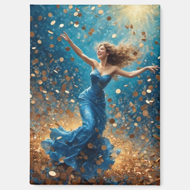 Aimant Douche de chance (Recto)