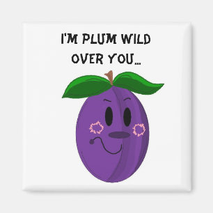 Aimant Doux dicton de prune
