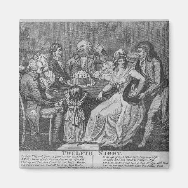 Aimant Douzième Nuit, 1794 (Devant)