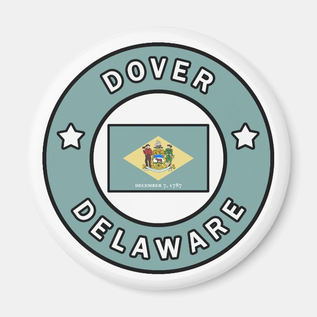 Aimant Dover Delaware (Devant)