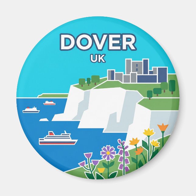 Aimant Dover Royaume-Uni (Devant)