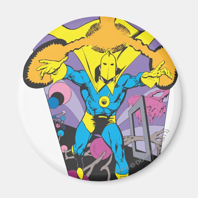 Aimant Dr. Fate manipule la magie (Devant)