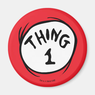 Aimant Dr Seuss Chose 1 Chose 2 - Chose 1