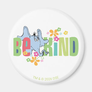 Aimant Dr. Seuss Horton entend un Qui!   Soyez Gentil