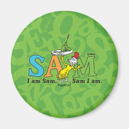 Aimant Dr. Seuss | Je suis Sam. Sam je suis.