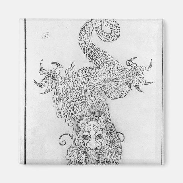 Aimant Dragon (Devant)