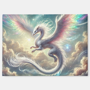 Aimant Dragon blanc
